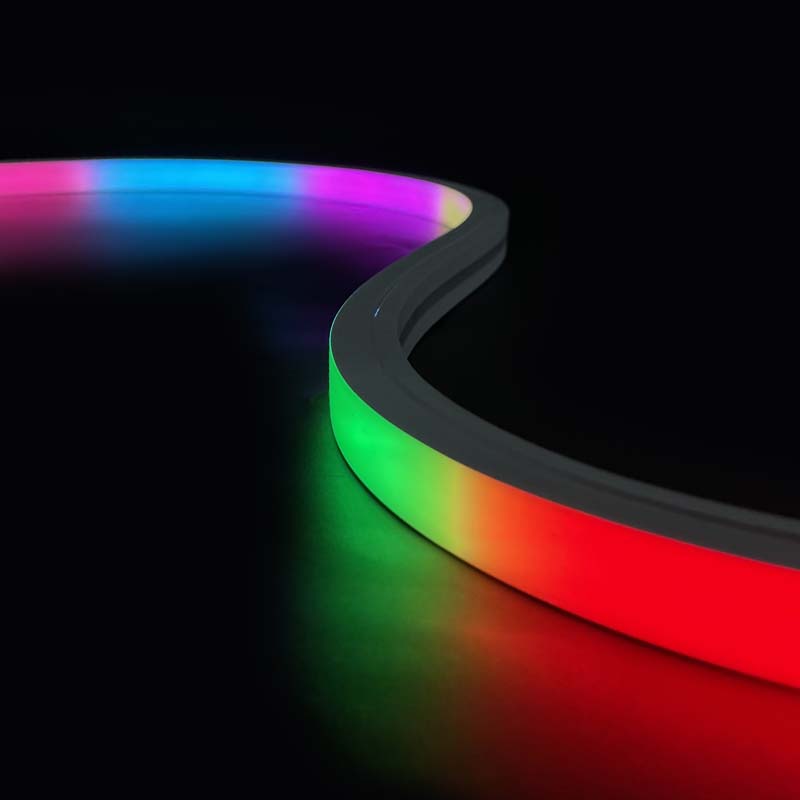 Waterproof 16x15mm LED neon flex /RGB Multi-color Changing Flexible neon light